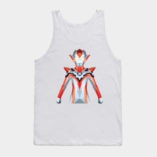 Ultrawoman Grigio (Low Poly Style) Tank Top